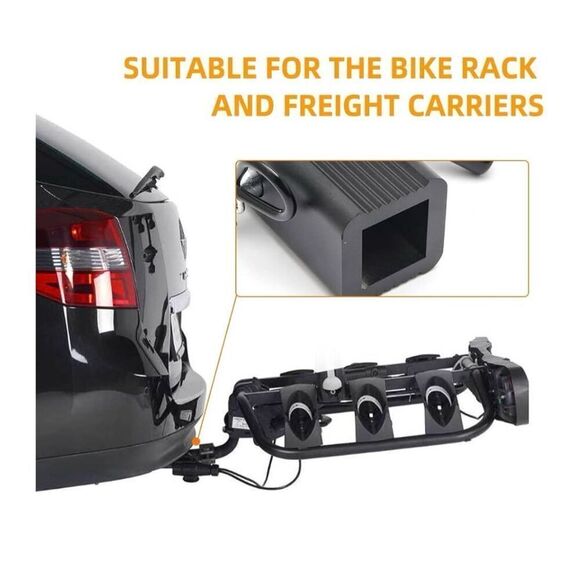 Tanzedzm 2 to 1.25 Inch Hitch Adapter with Hitch Pin and Clip New in Box - Picture 4 of 8